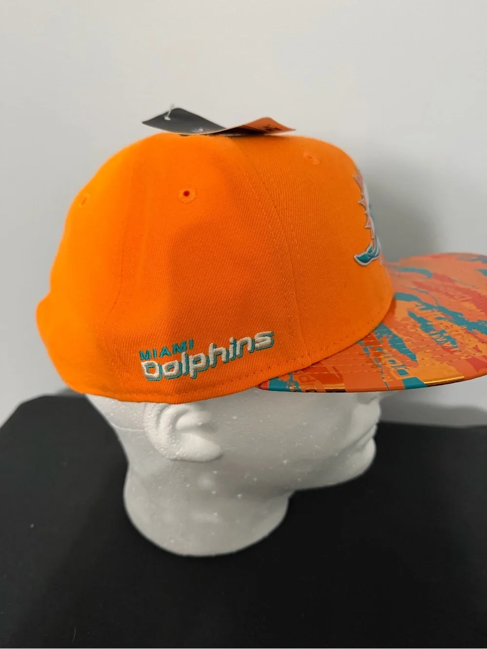 Miami Dolphins New Era 9Fifty Snapback Hat with Team Logo NEW